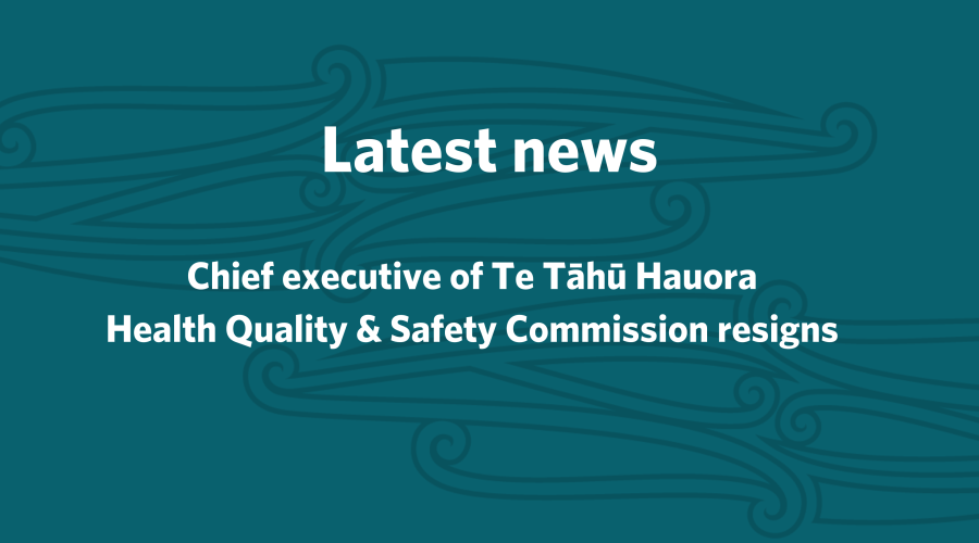 -Te Tāhū Hauora chief executive resigns Te Tāhū Hauora chief executive resigns
