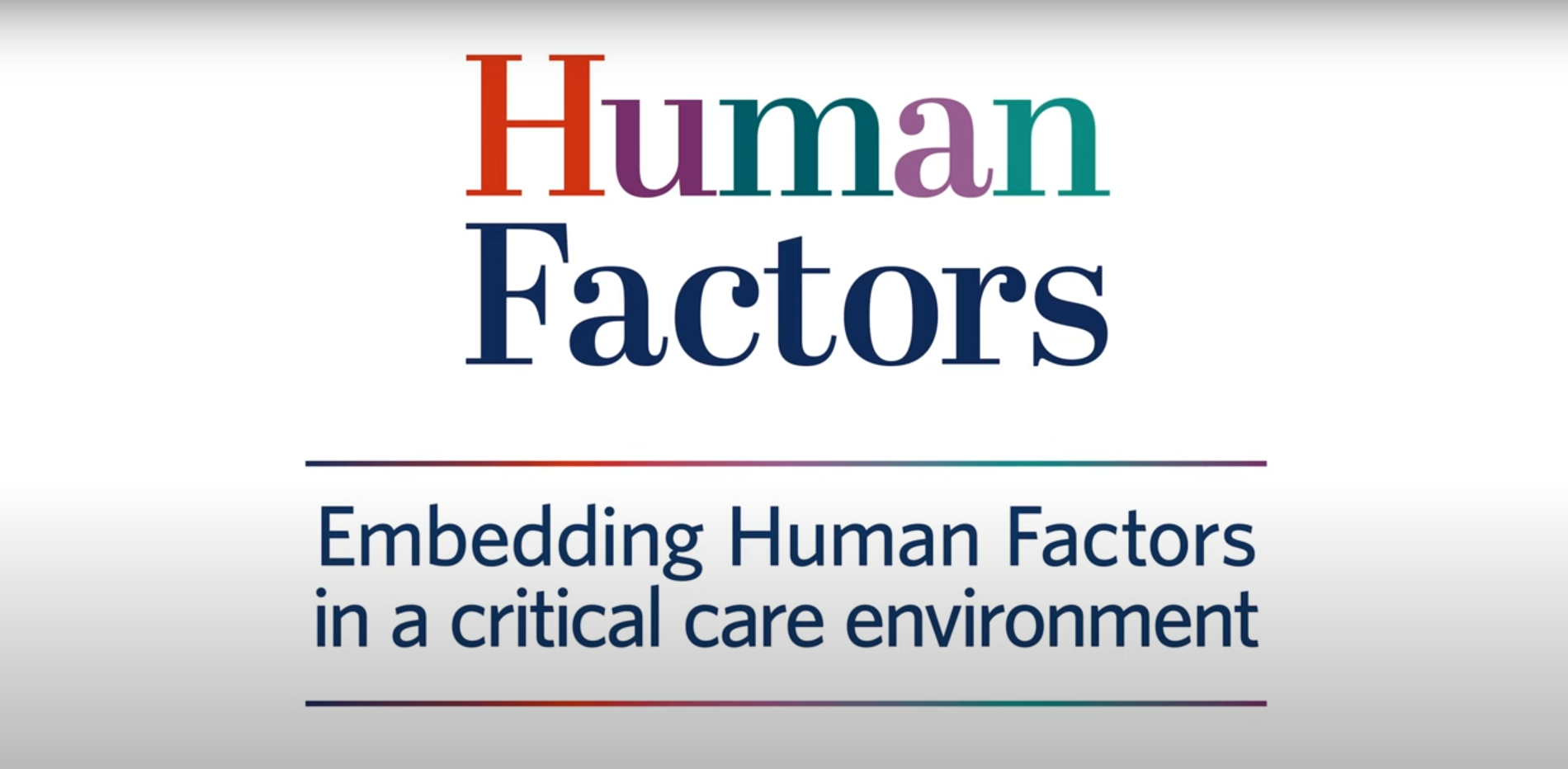 New elearning resource available Human Factors Ngā Āhua Tangata in